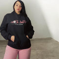 Kapuzenpullover mit Pink Rose Designs